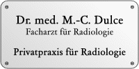 Praxisschild