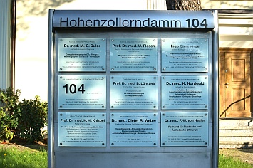 Praxisschilder